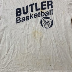 Vintage Butler Bulldogs Basketball T Shirt Size XL 90s Single Stitch NCAA