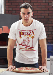 Funny gift Pizza Planet Makes me a better person tmnt delivery bag t-shirt tee