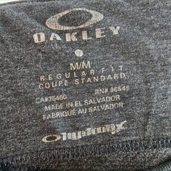 Oakley T Shirt Mens Medium Grey Hydrolix Regular Fit Casual Golf Sports Outdoors