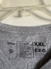 Disney NEFF Mickey Mouse T-Shirt Size XXL Men’s Gray Blue Color Floral