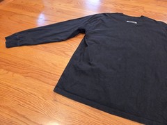 Fear of God Essentials Long Sleeve Shirt Size L Used Black FOG