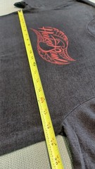 Hooked Soul Fishing Brand T-Shirt Dark Gray Hammerhead Shark Graphic Size Small
