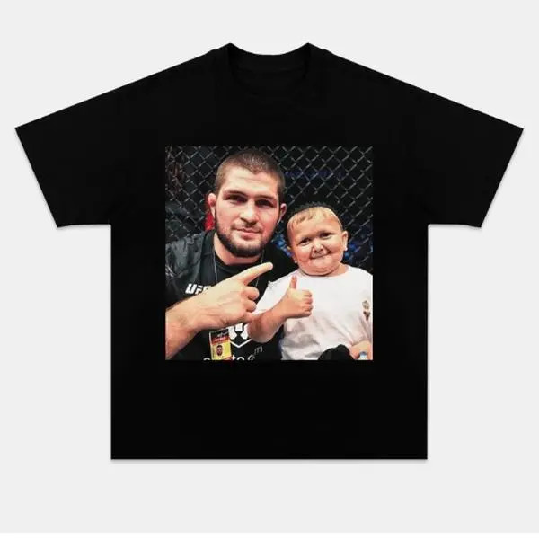COMBATWEAR KHABIB & HASBULLA TEE, Wrestling Shirt, UFC Graphic Tees T-Shirt