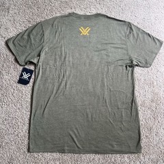 Vortex Optics Trigger Press Short Sleeve T-Shirt Men’s Large Military Heather
