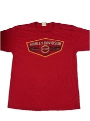 Vintage 2010 Harley Davidson Boston, MA T Shirt Large