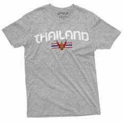 Men’s Thailand T-shirt Thai Flag Coat of Arms Country Heritage Diaspora Shirt