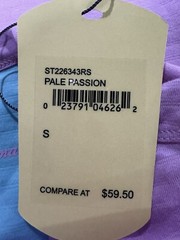 Tommy Bahama Mens T-shirt Size Small Pale Passion Light Purple Brand New