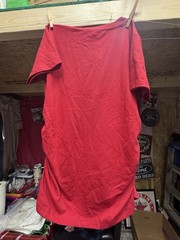HIGHLAND COW 🐄JUST LITTLE MOODY 🐄 GRAPHIC DESIGN SM Red Maternity Shirt!