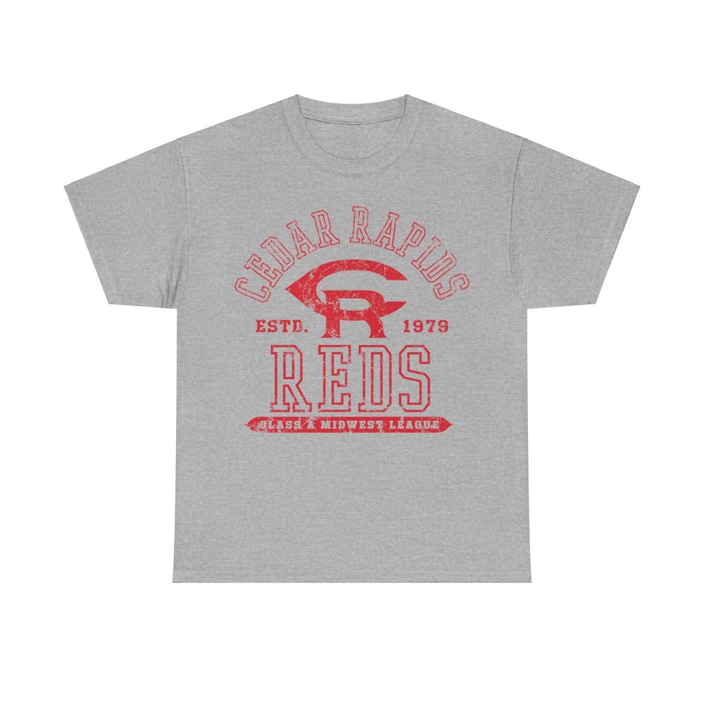 Cedar Rapids Reds Est 1979 Baseball Team T-shirt
