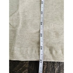 Vustra Sustainable Cotton T-Shirt Beige Short Sleeve Crew Neck Men’s Small NWT