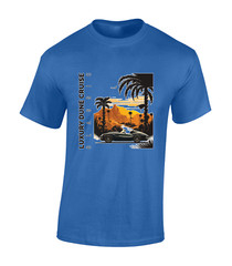 DUNE CRUISE MENS T SHIRT CLASSIC CAR RETRO CAR LOVER BEACH SUMMER HOLIDAY TOP