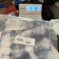 Abercrombie & Fitch Shirt Mens M Blue Tie Dye Henley Pocket Tee Cotton Jersey