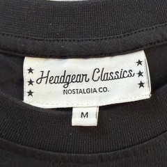 Headgear Classics Men’s T-Shirt Black M CLEAN Soap Bubble Graphic Cotton Tee