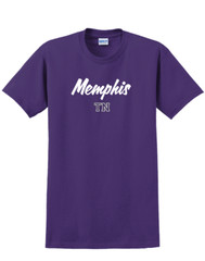 Memphis, Tennessee State T-Shirt Short Sleeve Graphic Tee Unisex apparel