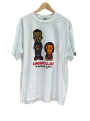 Adidas Bape X Dame 9 Baby Milo – Damian Lillard & The Baby Milo T-Shirt Sz XL