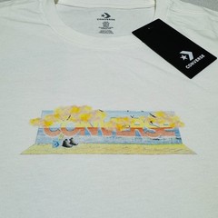 Converse Tee Men’s Size Medium All Star White Short Sleeve Graphic Pullover NWT