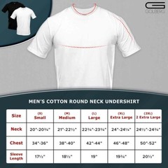 Golberg Men’s 100% Tagless Cotton Crewneck Undershirt – White or Black (3 Pack)