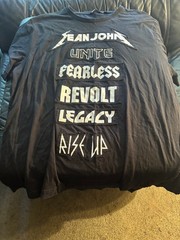 Sean John T shirt rock patches 2xl Sean Combs Puff daddy Minty amazing shape