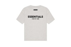 Fear Of God Essential T-Shirt | Size XS | Light Oatmeal