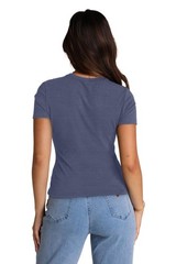 XIEERDUO Baby Tees for Women Y2K T Shirts Slim Fit Spring Tops Two Pack Black