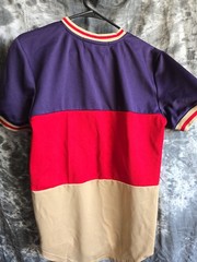Hudson Outerwear Cartel Scorpion Jersey Mens M Purple Red y2k V-Neck