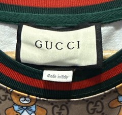 Gucci Kai Collaboration EXO Bear T Shirt Made In Italy Size L