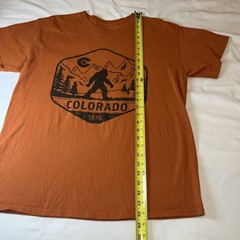 Colorado Orange T-shirt Men’s Large? No Brand Or Tag.
