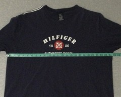Vintage Tommy Hilfiger Men Crew Neck Long sleeves T-shirt Size XL/XG cotton