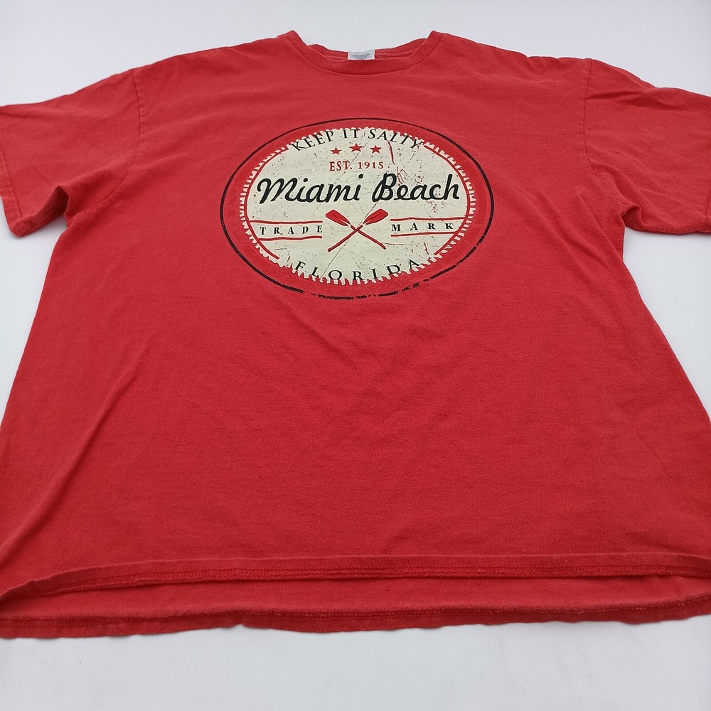 Delta Pro Weight T Shirt Mens XL Peach