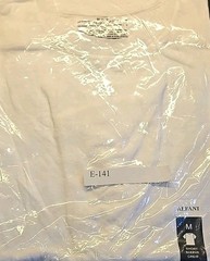 Alfani Men’s Solid White T-Shirt Size Medium New With Tag Free Shipping