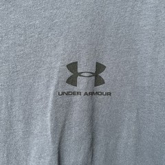 Under Armour T-Shirt Men’s Large Blue Short Sleeved Loose Fitting Heat Gear Top