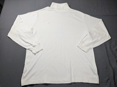 Vintage Polo Ralph Lauren Shirt Mens XL White Turtleneck Long Sleeve Made USA