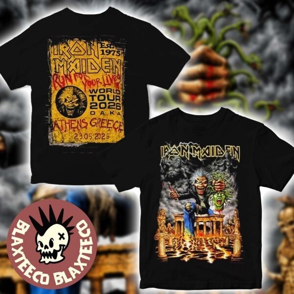 Ir0n Mai den OAKA Athens 2026 Eddie Event T-Shirt