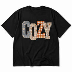Fall Vibes Pumpkin Shirt Cozy Autumn Graphic Tee Thanksgiving Harvest Gift