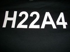 JDM STYLE HONDA CIVIC PRELUDE INTEGRA H-SERIES ENGINE CODE T-SHIRT H22 H23 H22A4