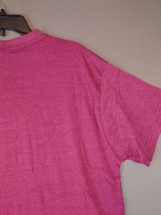 NWT MV Sport Green Recycleed Short Sleeve T Shirt Red Large Organic Cotton Blend