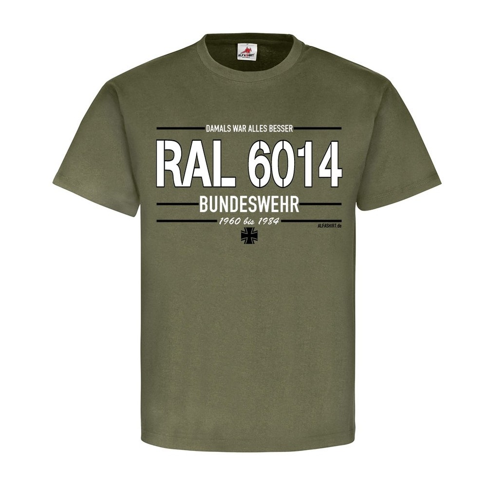 RAL 6014 BW Bundeswehr color paint color then everything was better reservist #21408
