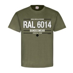 RAL 6014 BW Bundeswehr color paint color then everything was better reservist #21408