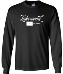 Lakewood Colorado State T-Shirt Long Sleeve Graphic Tees Unisex Apparel Design