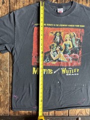 Vintage 2005 Misfits Meets The Nutley Brass T Shirt XL Horror Punk Rock Metal