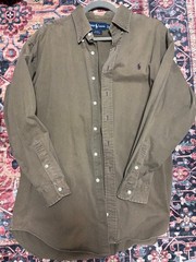 Ralph Lauren BLAKE L Long Sleeve Cotton Button Down Shirt For 14Y+ Japan
