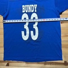 Vintage 90s Al Bundy #33 Polk High School TV Sitcom Football Jersey Shirt Large