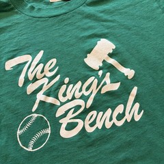 Vintage The King’s Bench Shirt Mens Large Fits Smaller Graphic Tee T-Shirt