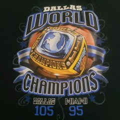 ” The Ring ” Dallas Mavericks Sz. 2XX- 2011 NBA Champions T-Shirt Who Was MVP ?
