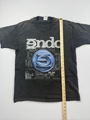 Vintage Fruit Of The Loom Shirt Mens Large Black Endo Evolve Tour 2001 Band Tee