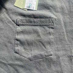 Goodfellow & Co Men’s Pocket T‑Shirt Dark Gray 100% Cotton Short Sleeve T Lg NWT