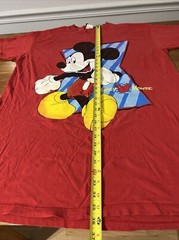 Mickey Mouse T-Shirt Adult Oversized Sleep Shirt One Size Fits Most Vintage