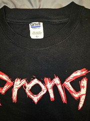 Vintage Prong Power Of The Damager shirt size Large