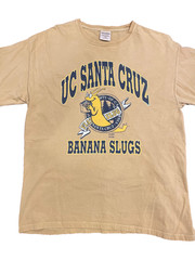 Vintage 1997 UC Santa Cruz Banana Slugs ComfortWash Size L Vincent Vega