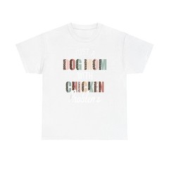 Just A Dog Mom Chicken Problem Tee T-Shirt